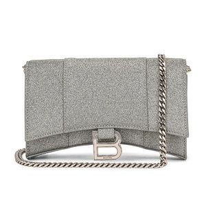 Balenciaga Hourglass Wallet on Chain Bag